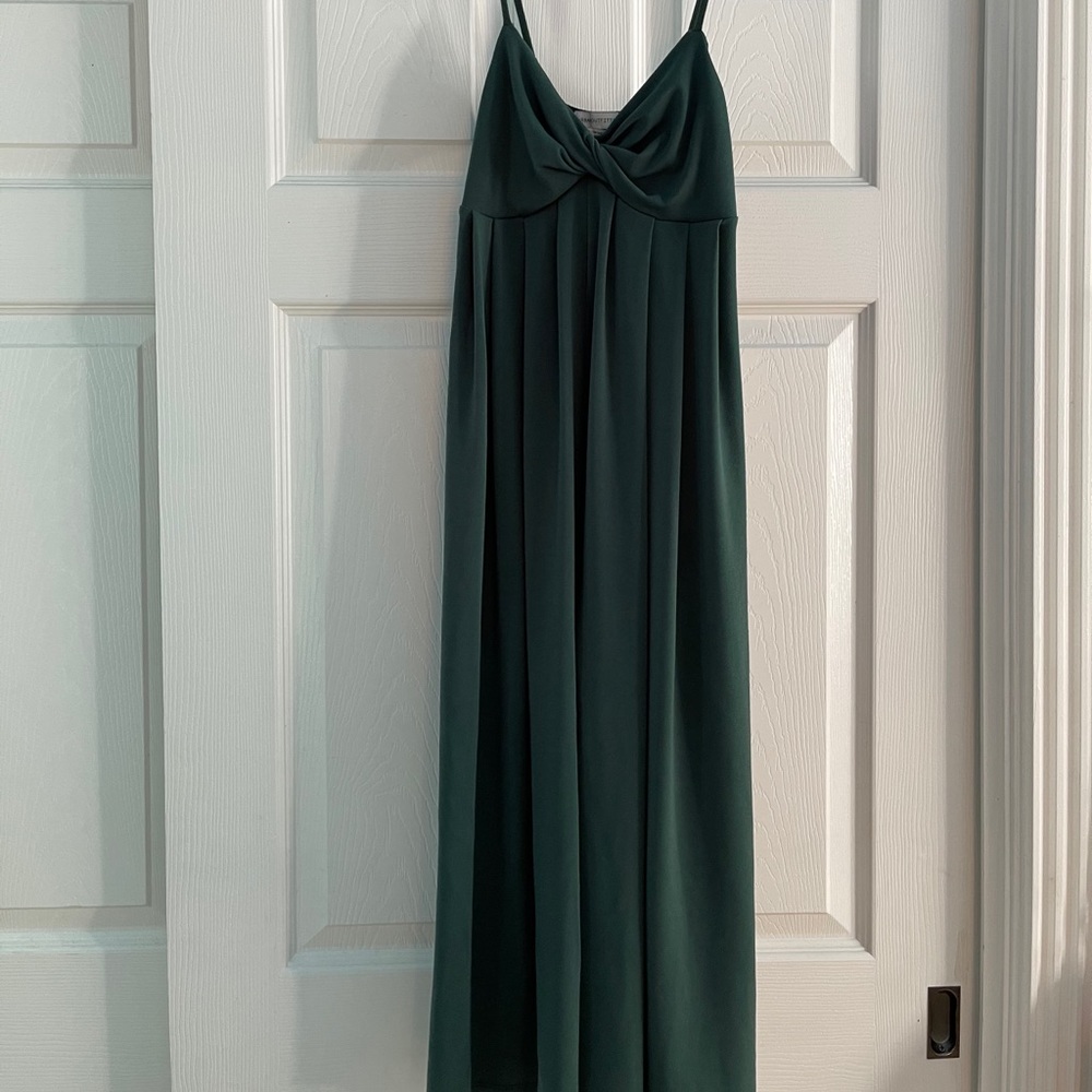 Green jumpsuit